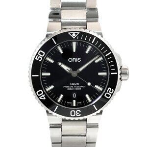 Oris Aquis Date 01 733 7730 Automatic Date Black Dial Mens Watch 90272908